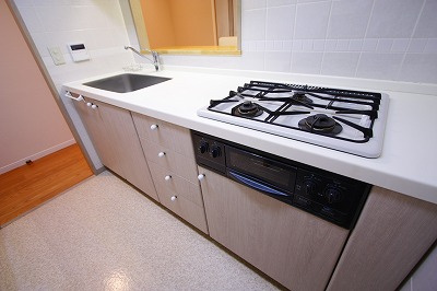 高崎タワー21のキッチン