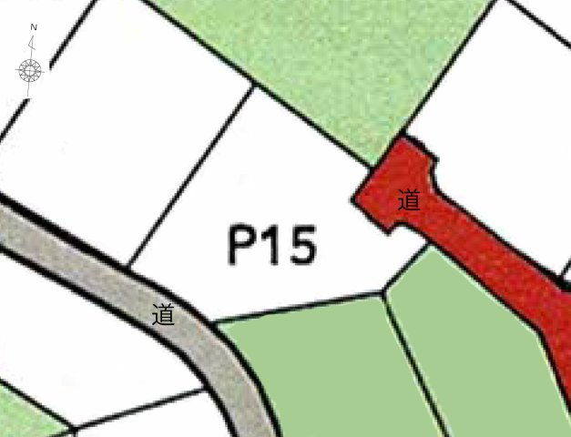 十里木南富士別荘地①の土地図
