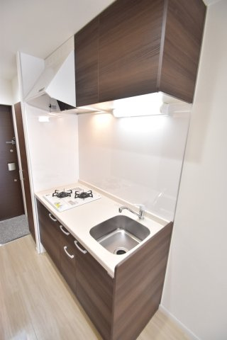 大阪市都島区片町２丁目の賃貸マンションのキッチン