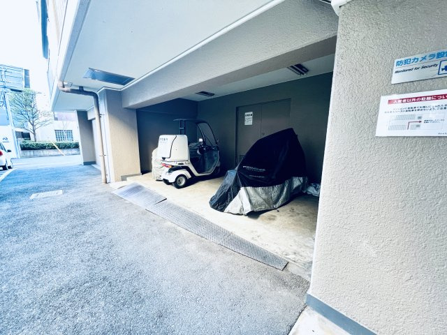 グレイス深川のその他共用部分|バイク置き場