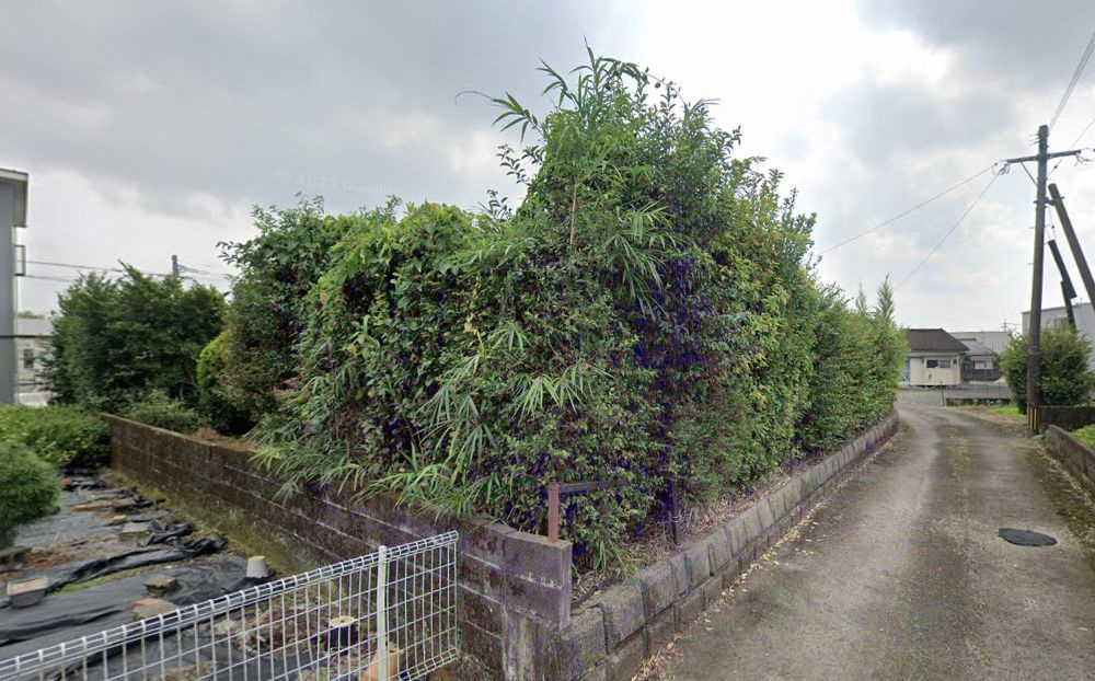 都城市金田町の売地の外観