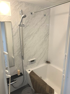 【浴室】 | パールハイム宮前平 | 追炊き機能のあるオートバスで、ゆったり寛ぎのバスタイムを。