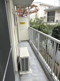 【バルコニー】 | パールハイム宮前平 | お洗濯物が良く乾きそうな、南東向きのバルコニーです