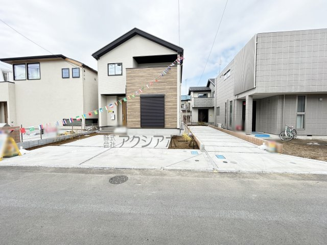 所沢市狭山ヶ丘2丁目・全2棟　新築一戸建　1号棟　の駐車場|並列2台駐車可能