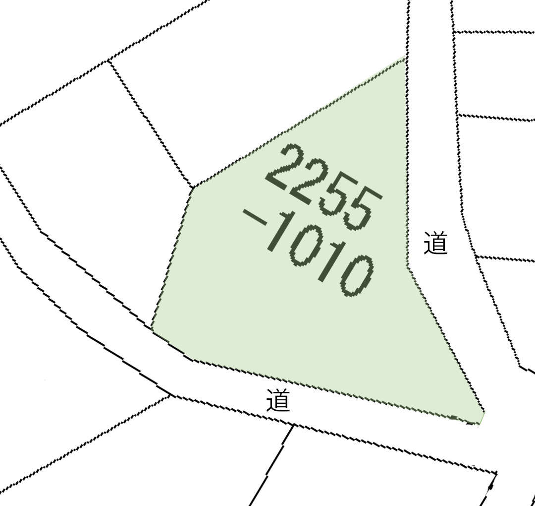 富士急十里木高原別荘地⑬　十里木の土地図