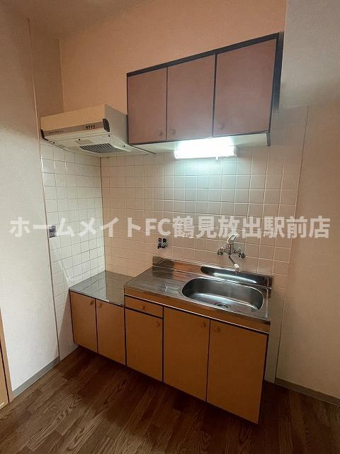 大阪市鶴見区鶴見３丁目の賃貸マンションのキッチン