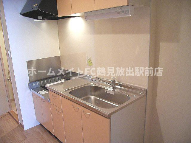 大阪市鶴見区今津南１丁目の賃貸マンションのキッチン