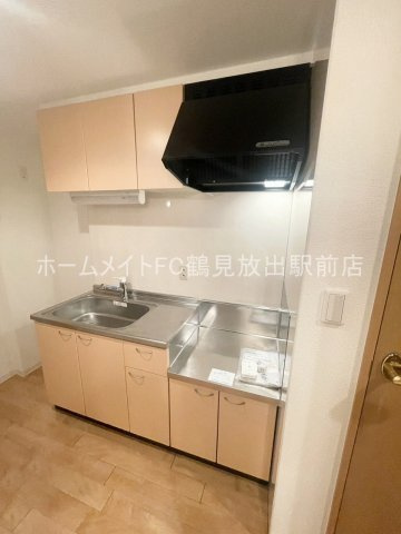 大阪市鶴見区今津南１丁目の賃貸マンションのキッチン