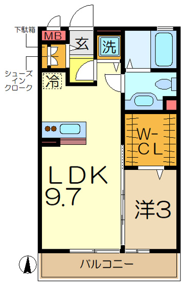 【間取り】 | コートロイヤルアネックス