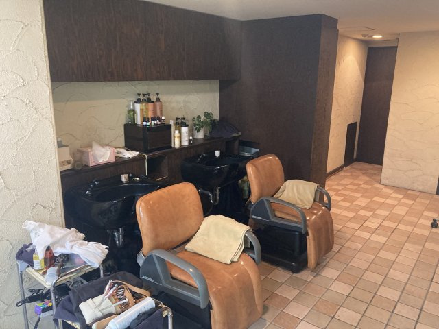 【内装】 | 銀座一丁目駅徒歩1分 貸店舗 4階 17.6坪 美容室居抜き