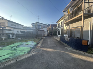 【前面道路含む現地写真】 | ～建築条件なし～牛久町売地