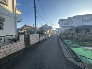 【前面道路含む現地写真】 | ～建築条件なし～牛久町売地