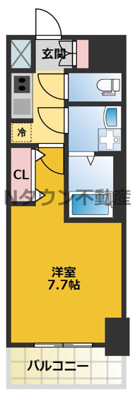 【間取り】 | S-RESIDENCE庄内通North | 間取りです。