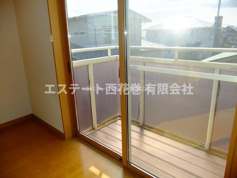 あい星が丘Iのバルコニー