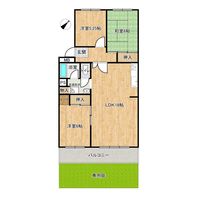 サニークレスト白楽　B棟