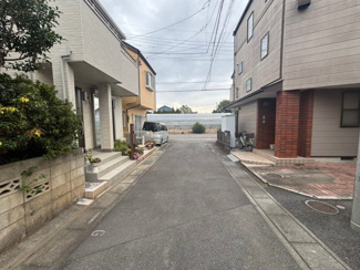 【前面道路含む現地写真】 | 川越市今泉　建築条件なし売地　JR川越線『南古谷駅』徒歩20分　【南古谷小学区】