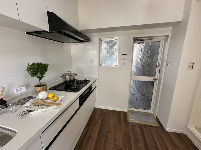 泉大津市北助松第二次団地４棟のキッチン