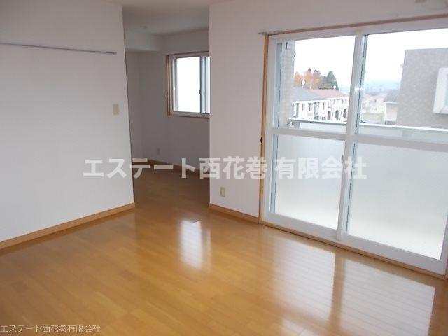 エスポワール松園Ｂの居間・リビング