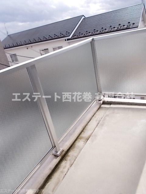 エスポワール松園Ｂのバルコニー