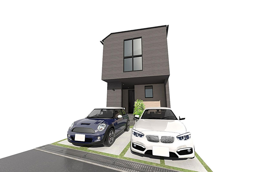 豊中市宮山町2丁目　新築戸建の外観