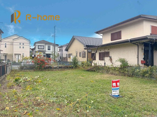 取手市双葉　建築条件なし　1号地の外観|土地面積117.33ｍ2