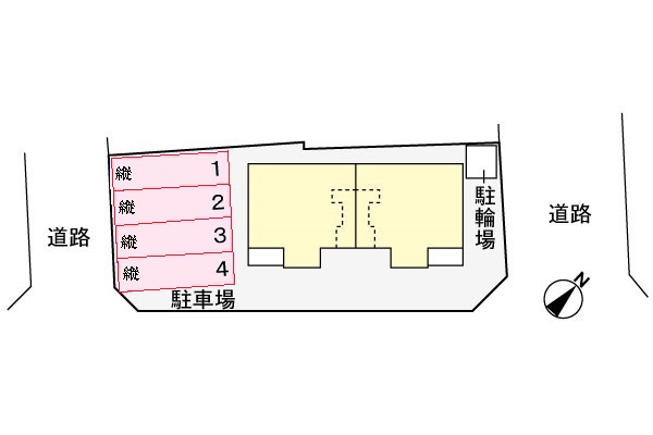 ヴィラ・ナチュレの区画図