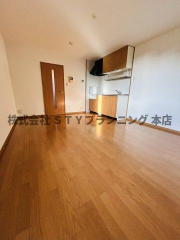 仲介手数料０円！Grand　Ciel　B棟の居間・リビング