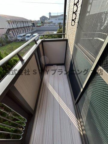 仲介手数料０円！Grand　Ciel　B棟のバルコニー