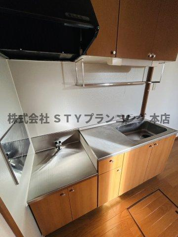 仲介手数料０円！Grand　Ciel　B棟のキッチン