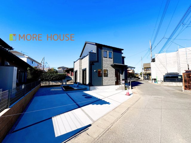 伊勢崎市上植木本町　新築住宅 1号棟の外観