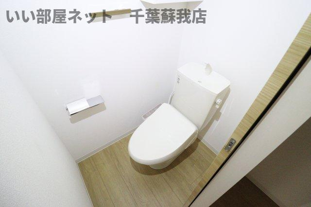 ウィンドテラス千葉寺のトイレ|コンパクトで使いやすいトイレです