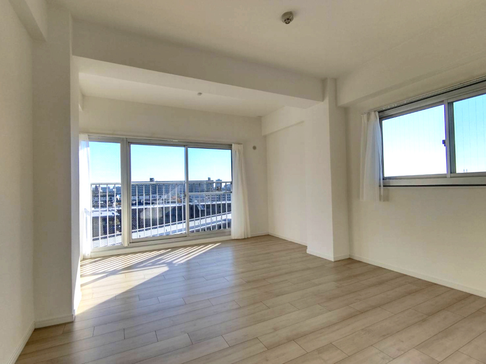 シーサイドコーポ芦屋の洋室|洋室約9.5帖　室内リフォーム済み住戸です。