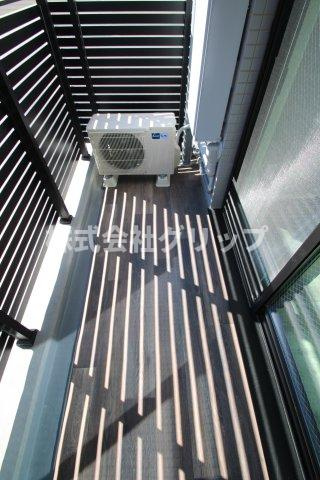 AZEST横濱吉野町のバルコニー