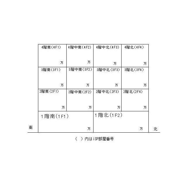 松波ビルの外観|立面図
