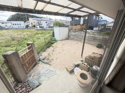 【庭】 | 上物部２丁目2-66中古住宅