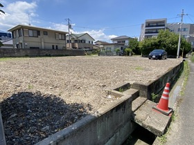 売土地の外観