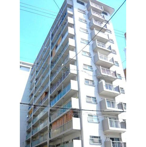 難波スカイハイツの外観