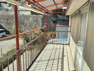 【バルコニー】 | 岡谷市川岸中１丁目 中古住宅⑳ | ベランダ