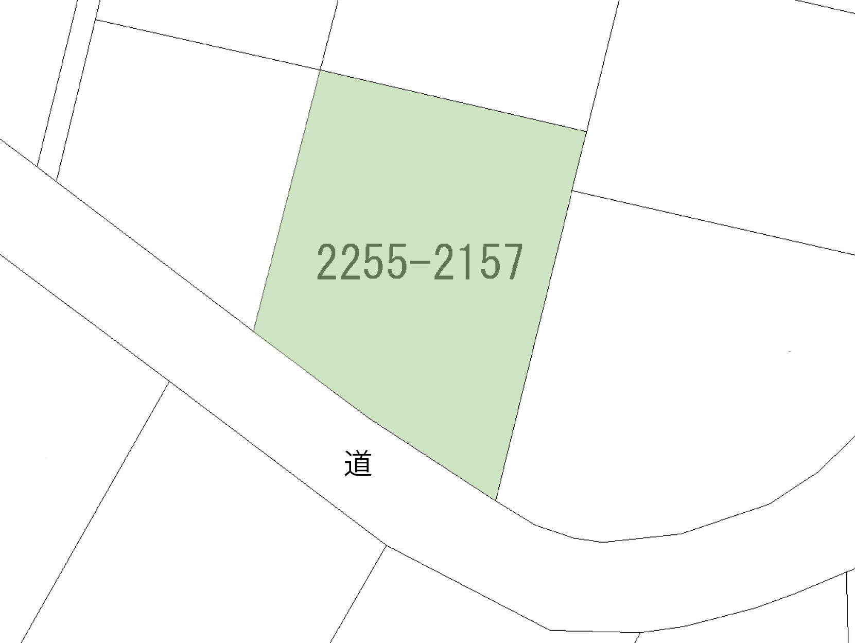 富士急十里木高原別荘地⑮　芙蓉の森林の土地図