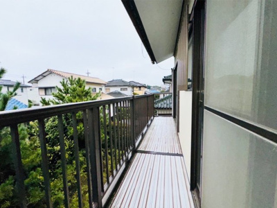 【バルコニー】 | 水戸市双葉台　中古戸建て