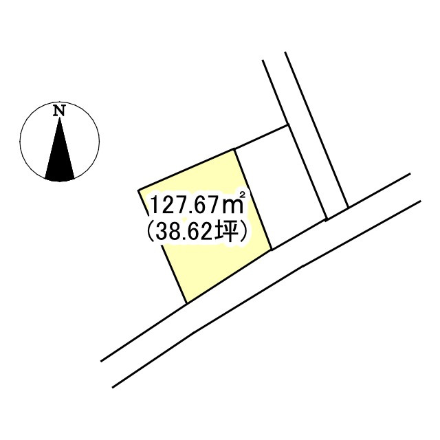 西条市大町1242-19の土地図