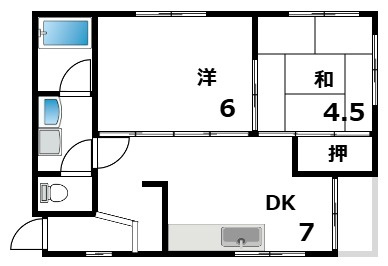 JUN芦屋の間取り
