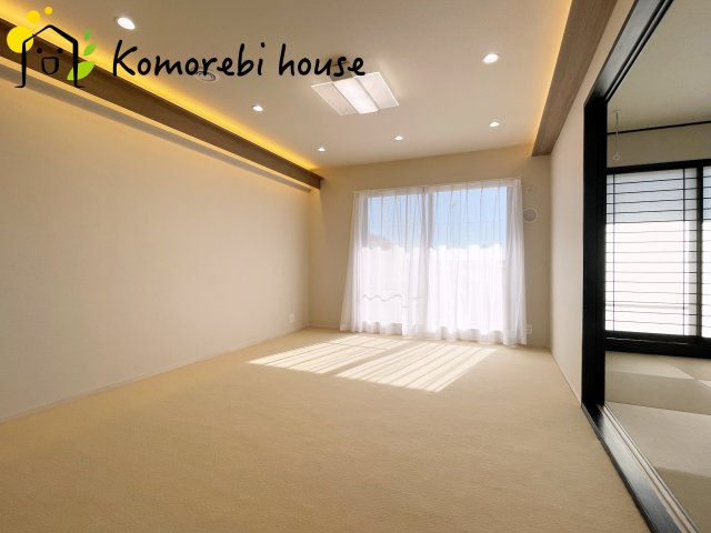 新大宮パークホームズの居間・リビング|リビングです