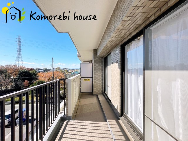 新大宮パークホームズのバルコニー|バルコニー付きです