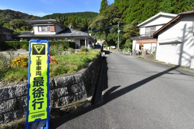 【前面道路含む現地写真】 | 樋脇町市比野字藺牟田 土地