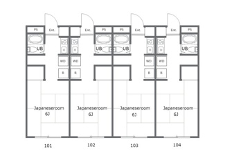 apartment 大字花咲