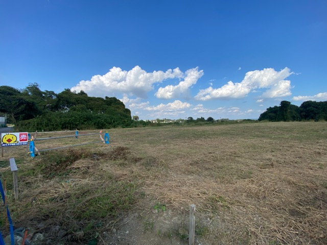 下野市花田　土地の外観