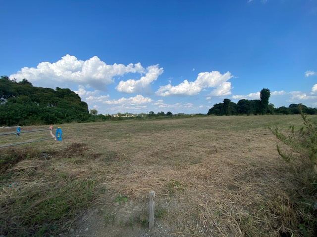 下野市花田　土地の外観