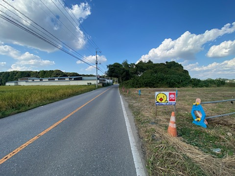 下野市花田　土地の周辺