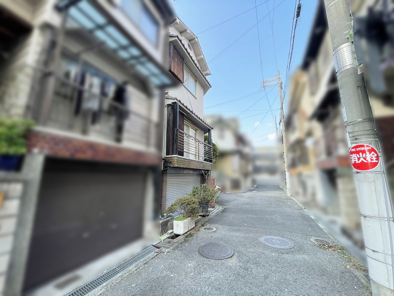 磯島北町　中古一戸建ての前面道路含む現地写真|前面道路含む現地写真
■物件内覧・資金計画相談・住宅ローン相談、リフォーム相談、お問合せ受付中■
※当日・翌日のご内覧、ご相談はお電話でのお問合せがスムーズです！